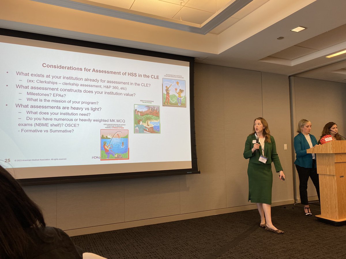 Hanging here <a href="/AmerMedicalAssn/">AMA</a> with a bunch of #hssinfluencer and #systemsthinker and <a href="/nekarpmd/">Natalie Karp</a> working to #changemeded