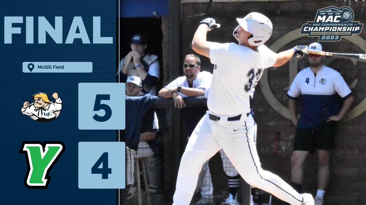 The <a href="/LVCBaseball/">LVC Baseball</a> team will host the #MACchamps Championship series next weekend after Logan Brewer hit a walk-off home run!

Box Score- godutchmen.com/sports/basebal…
Recap- godutchmen.com/news/2023/5/7/…

Game One of the series will be Friday at 3 p.m.!

#GoDutchmen
#lvcbase
#d3baseball