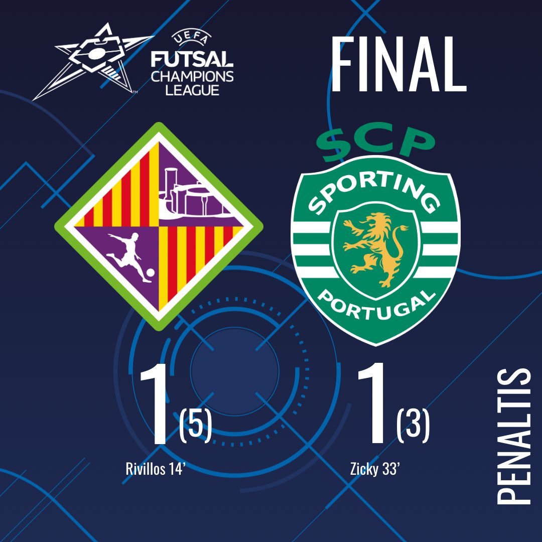 😳🥹😅🤣😂😆😁😄😍😌😉😝😜🤪🤪🤪🤩🥳🧐😡🥵😳😱… GANAMOS EN LOS PENALTIS‼️

#UCLFutsal
#FinalFour
#Elsomnidetots