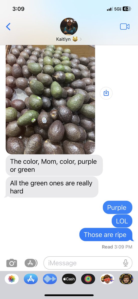 Jami_NoE's tweet photo. Communication with my 19 year old daughter has always been fun albeit not always easy. Shopping lists are always helpful; but real life experiences help them grow, like #avocados 

💜 🥑
#momanddaughter #memories https://t.co/tIWEZZBvY3
