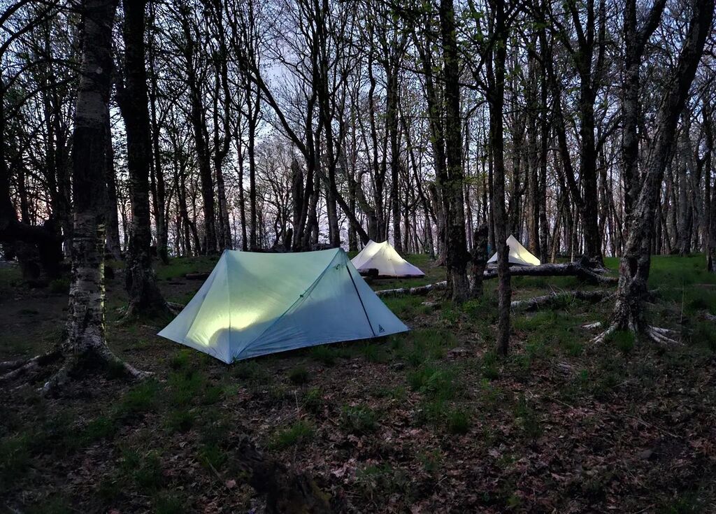 TheAPOutdoors's tweet photo. Night shot:
A @durstongear xmix pro 2, and a @zpacks duplex &amp; solo plex near Gregory Bald this weekend... https://t.co/Twpg8YscAw https://t.co/qbvzE2ScX8