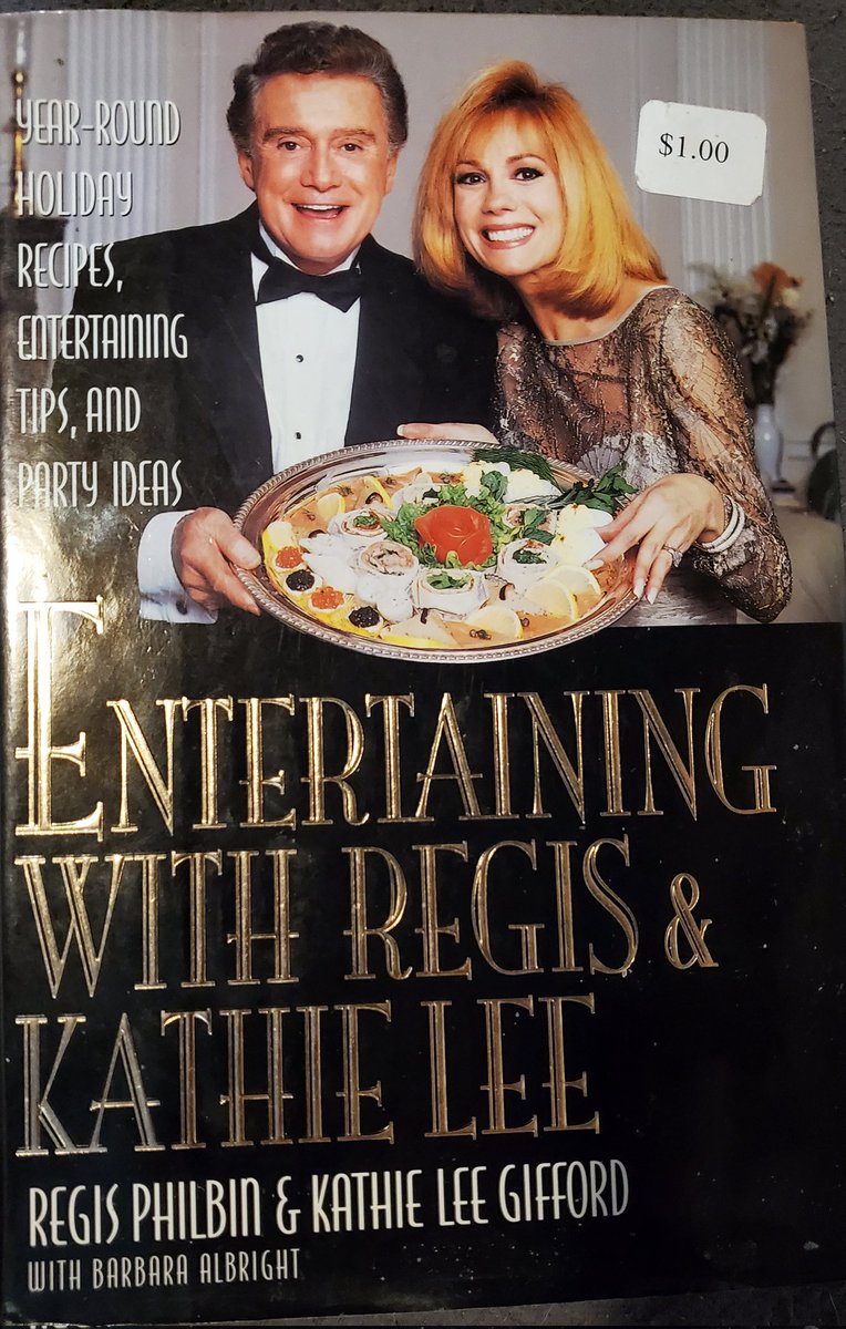 @KellyRipa Kelly this question is for you and Mark, I have a copy of regis and Kathie Lee cookbook and is it any possible that you and Mark will be doing a cookbook for the shows near future best of celebrity chefs and celebrities recipes? Thank you #LetsTalkOffCamera