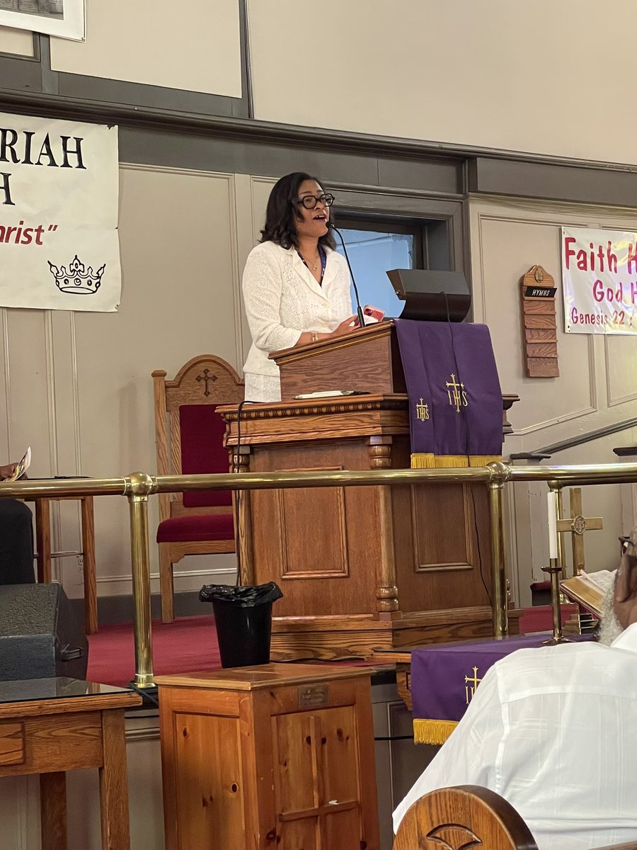 AnnCan2023's tweet photo. Honored to be uplifted in prayer again by Greater Mount Moriah Baptist Church in #JacksonWard Following in the steps of my father on this beautiful Sunday. #Happy2Serve #BeingObedient #SteppingIntoMyPurpose #AnnCan2023 Vote #Lambert4Delegate Democratic Primary Jun. 20th💥💥💥 https://t.co/yonNZLQeNe