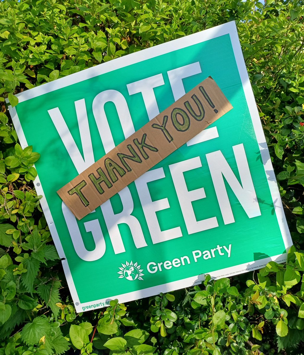 Thank you for returning our Green councillors in Binscombe 💚👏👏