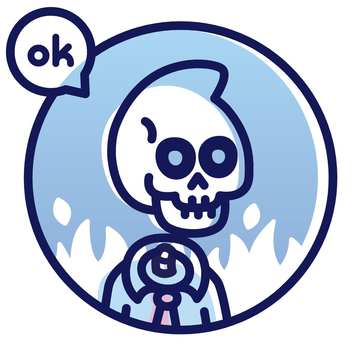 Hope your Sunday is going 💀OK💀