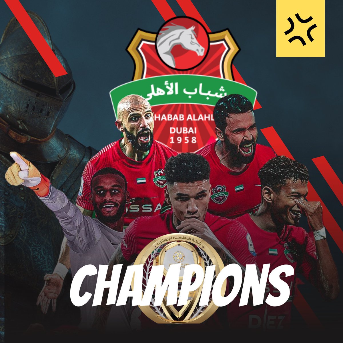 We done it, champions 2023 Congratulations to all !