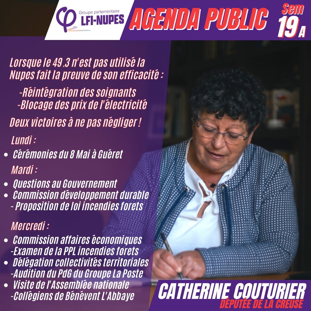 Catherine COUTURIER Députée on Twitter