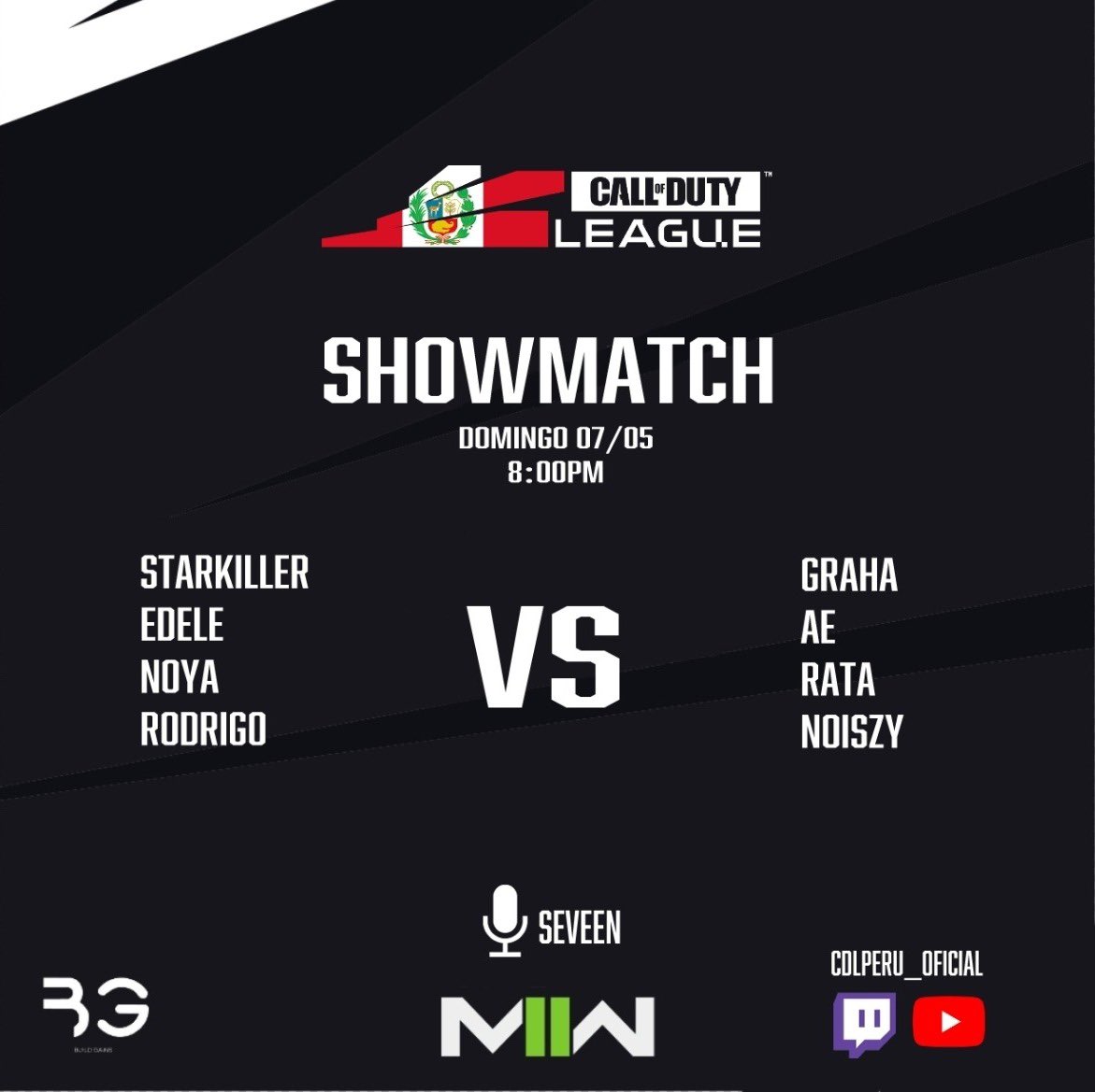 CDLPeru's tweet image. ¡Vuelve la acción!

Tras una larga espera por fin podemos volver a las canchas; el día de hoy con un interesante showmatch.

¡Los esperamos a las 8:00pm en nuestro canal de twitch!

Twitch.tv/cdlperu_oficial

🎙️ @Byseveen