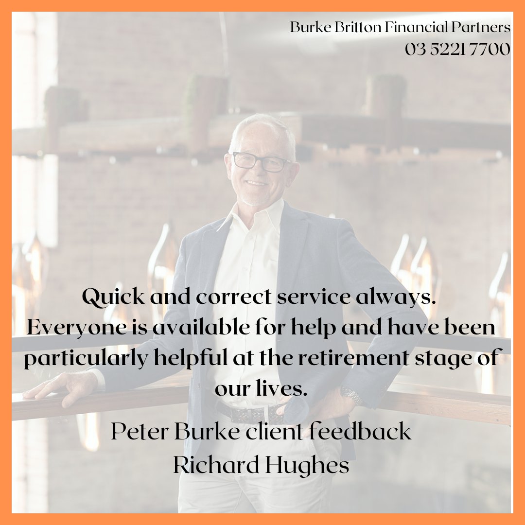 BurkeBrittonFP's tweet image. #clientfeedback #testimonial #BBFP #quickandcorrect #helpful #Geelongplanners #support #planning
