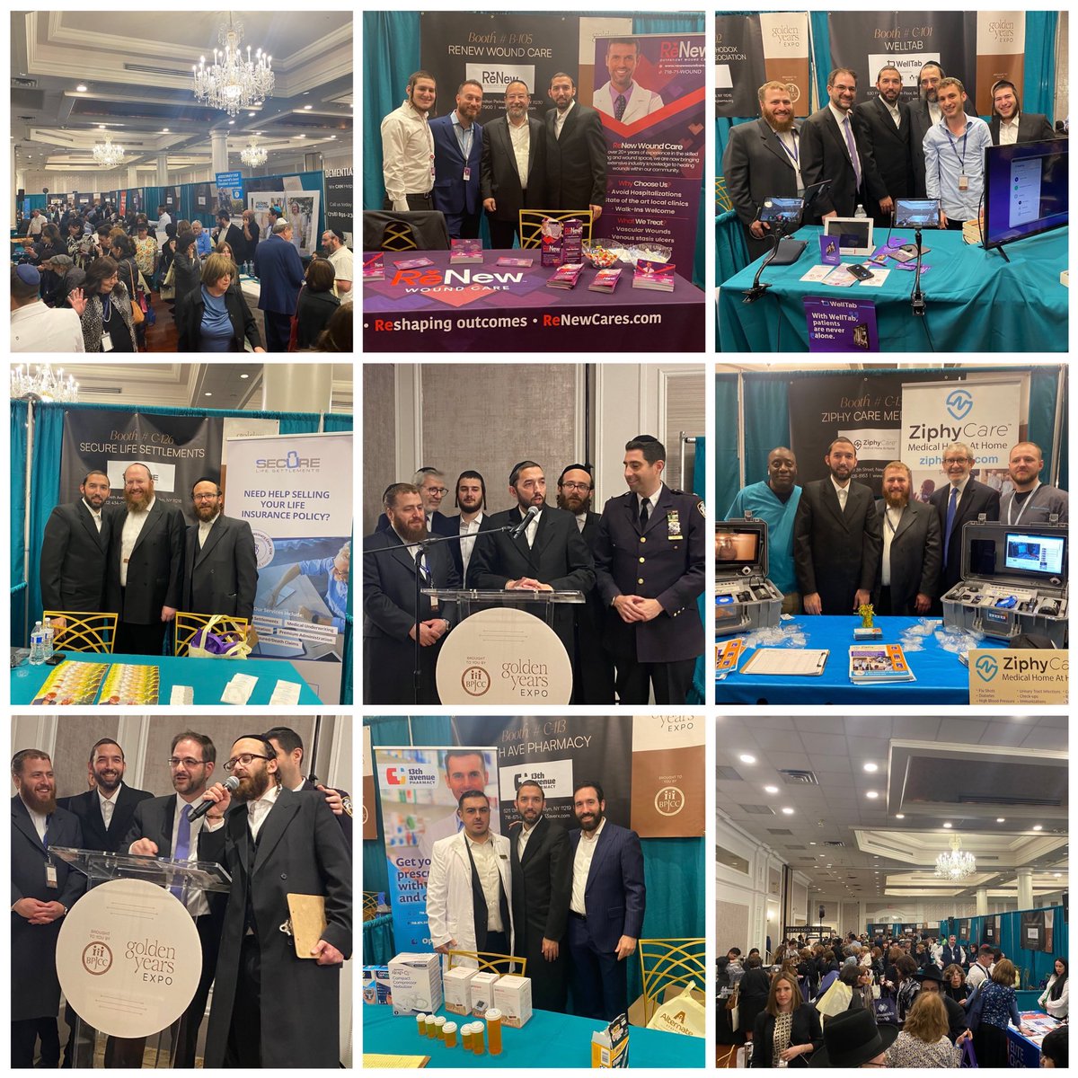 Huge turnout at today’s <a href="/bpjcc/">Boro Park JCC</a> Senior Health Expo, an event for our seniors to learn about health issues, wealth management and how to navigate their Golden Years!

Thank you <a href="/Avi_Greenstein/">Avi Greenstein</a> for organizing this important event, and always a thrill when <a href="/JakeTurx/">Jake Turx, UN Special Rappateur on Sarcasm & Abrup</a> serves as MC!