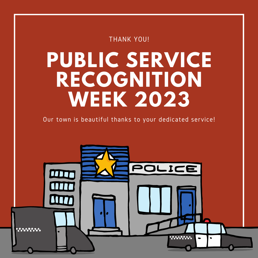 Happy Public Service Recognition Week to all of the dedicated public servants in Gun Barrel City, including our brave police officers and firefighters! Your hard work and sacrifice do not go unnoticed. Thank you for all that you do, every day. #GunBarrelCity #Police #Firefighters