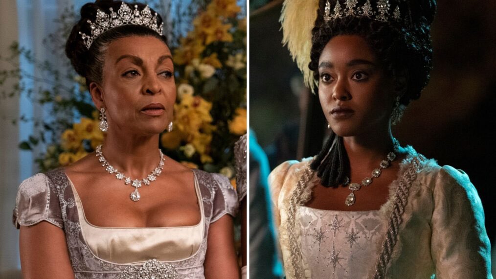 WlLDSUN's tweet image. the casting for young queen charlotte and young lady danbury is crazy like they did such an incredible job