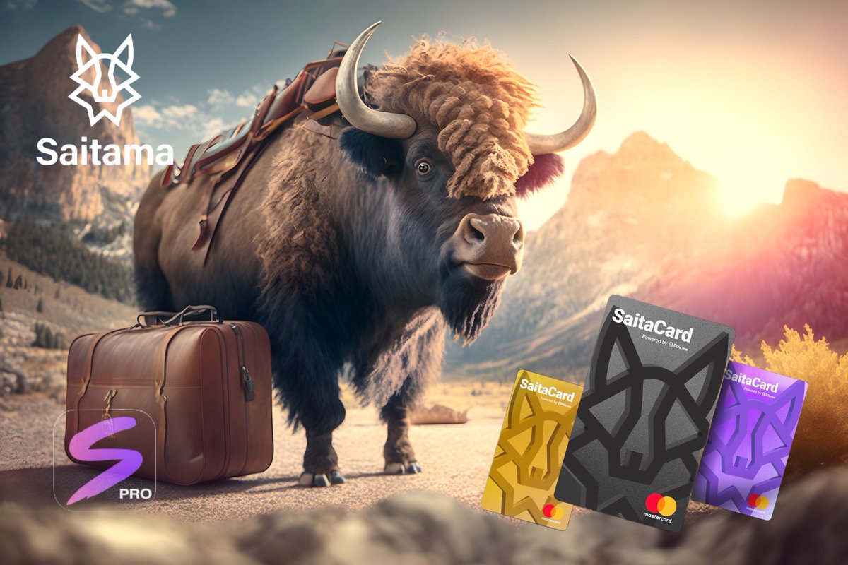 🔥 The 2023/24 #BullRun proudly sponsored by #Saitama. 👀
Using your #crypto just got easier. 
Pay for everyday purchases using #SaitaCard wherever #MasterCard is accepted worldwide 🌎 
<a href="/WeAreSaitama/">Saitama on ETH</a> #SaitaPro #DeFi 
#Bullish