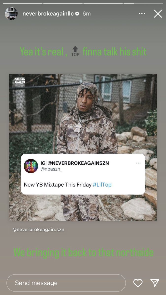 rrdondada's tweet photo. NEW #NBAYoungboy Mixtape Dropping This Friday ‼️🔥 https://t.co/yqrRF46lQE