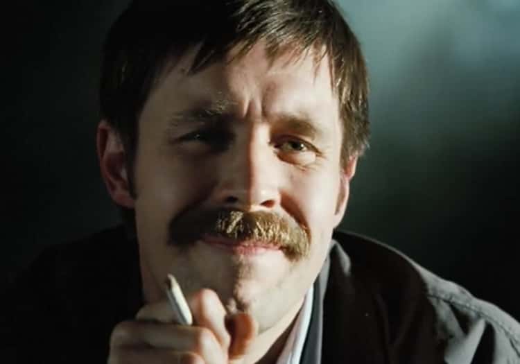 Post the same actor in two roles that show their range  

Paddy Considine:
Hot Fuzz (2007)
Dead Man’s Shoes (2004)