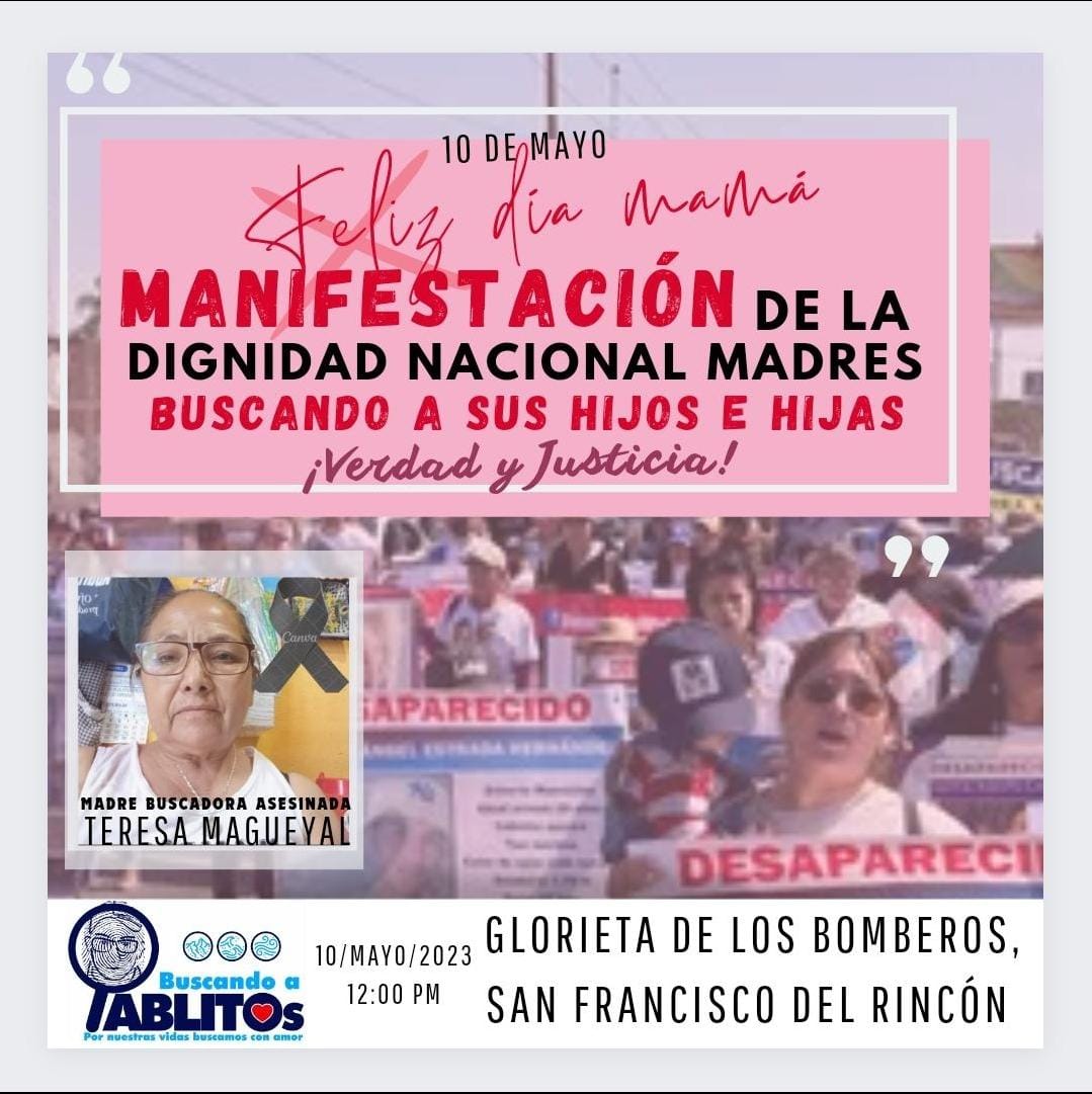 brujasdelrincon's tweet photo. 📢📣COMUNICADO

"PORQUE UNA MADRE BUSCADORA NO TIENE NADA QUE FESTEJAR, CUANDO EN CASA FALTA UNO DE SUS HIJOS E HIJAS" https://t.co/FjGtbryxMo