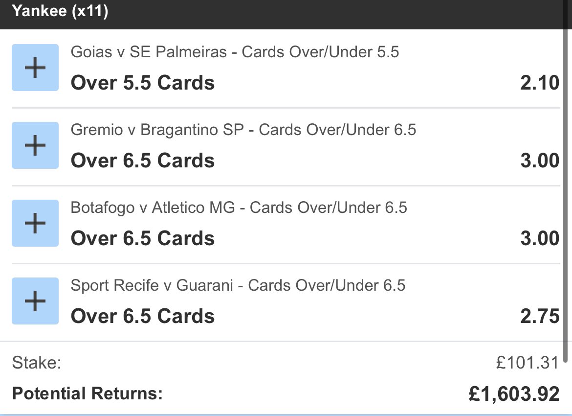 CrackTheStats's tweet image. It’s rude not to bet on the best league in the world 🇧🇷 

Won 2k on Brazil Leagues this weekend! 

#bettingtips #brazil #accatips