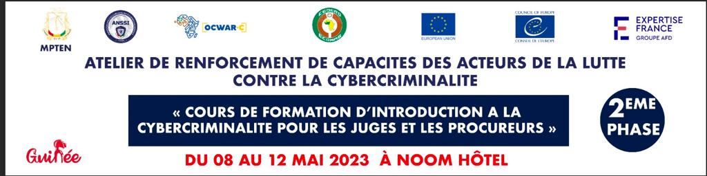 L' <a href="/AnssiGuinee/">ANSSI Guinée</a> en partenariat avec la 𝗖𝗘𝗗𝗘𝗔𝗢, 𝗘𝘅𝗽𝗲𝗿𝘁𝗶𝘀𝗲 𝗙𝗿𝗮𝗻𝗰𝗲, 𝗹𝗲 𝗖𝗼𝗻𝘀𝗲𝗶𝗹 𝗱𝗲 𝗹'𝗘𝘂𝗿𝗼𝗽𝗲, à travers 𝗹𝗲 𝗽𝗿𝗼𝗷𝗲𝘁 <a href="/OcwarC/">OCWAR-C</a>, organise la 2ème phase de l'atelier de formation d'introduction à la cybercriminalité... ⬇️