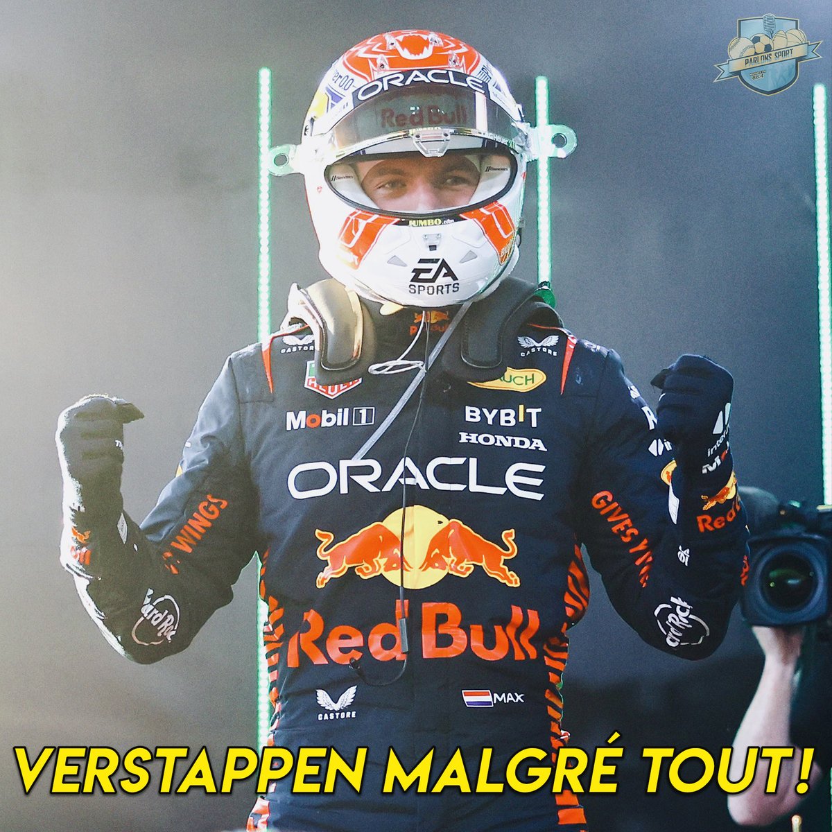 🚨[#Formula1] Parti 9ème, Verstappen reste impérial ! Victoire du pilote Red Bull sur le circuit de Miami devant son coéquipier Checo Perez, nouveau podium pour Alonso ! 🏎️🇺🇸
🥇 Verstappen 🇳🇱 - Red Bull
🥈 Perez 🇲🇽 - Red Bull
🥉 Alonso 🇪🇸 - Aston Martin
#MiamiGP #F1