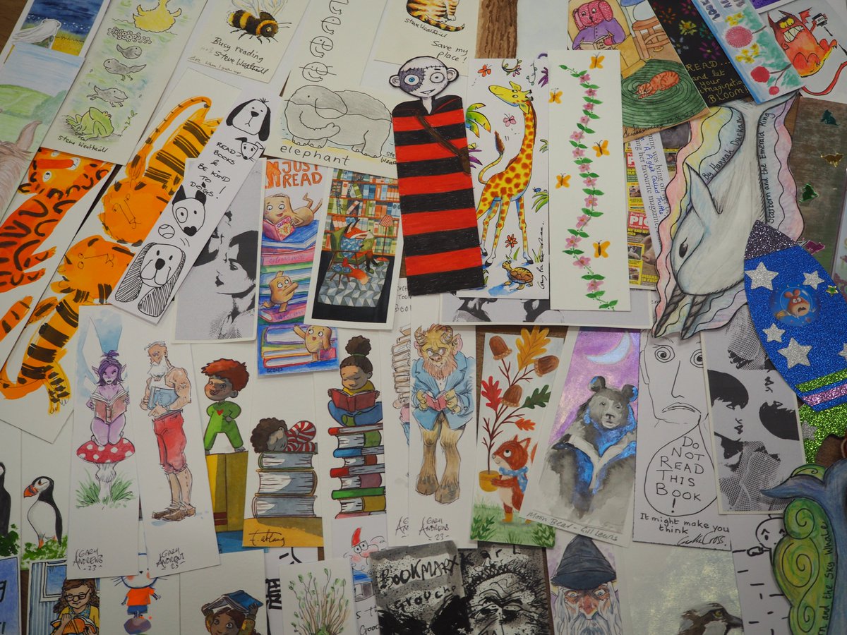 So the #BookmarkProject auction site is finally ready to go! Bidding starts at 6pm Tomorrow Monday 8th May & all money raised goes to support Katiyo Primary School in Zimbabwe We have bookmarks by many celebrities, authors & illustrators bid here jumblebee.co.uk/bookmarkprojec… Please RT