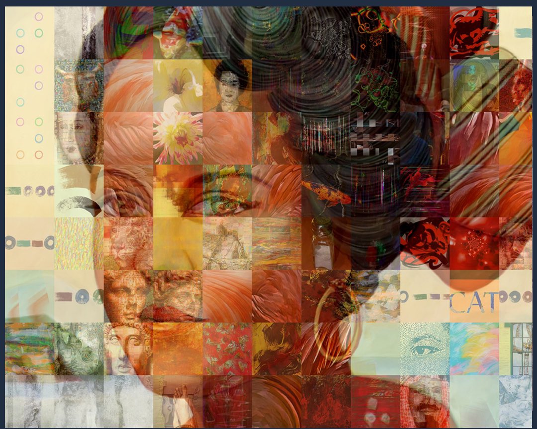 Digital mosaic inspired by French Antilles 10 Francs “Girl”
.
.

#art #abstractart #artist #visualarts #abstractartist #numismatics #digitalart #contemporyart #monderart #artistoninstagram #currency