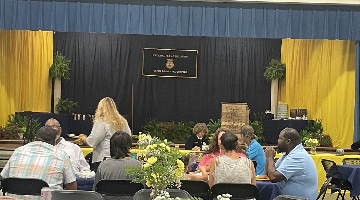 A fine Sunday for our Annual FFA banquet!
#AchievingExcellenceTogether