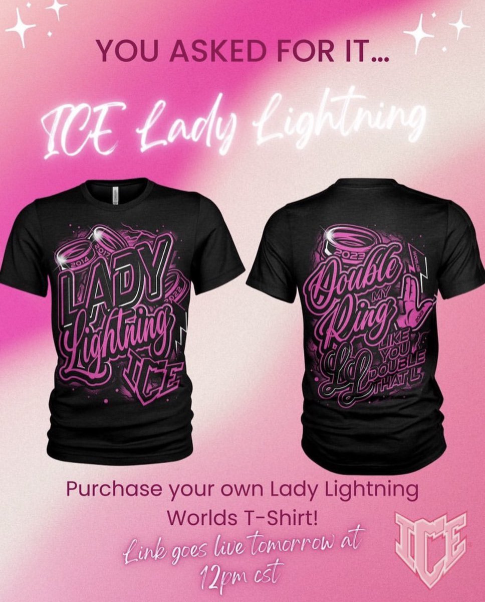 ladylightning22's tweet image. Who wants a shirt!? ⚡️