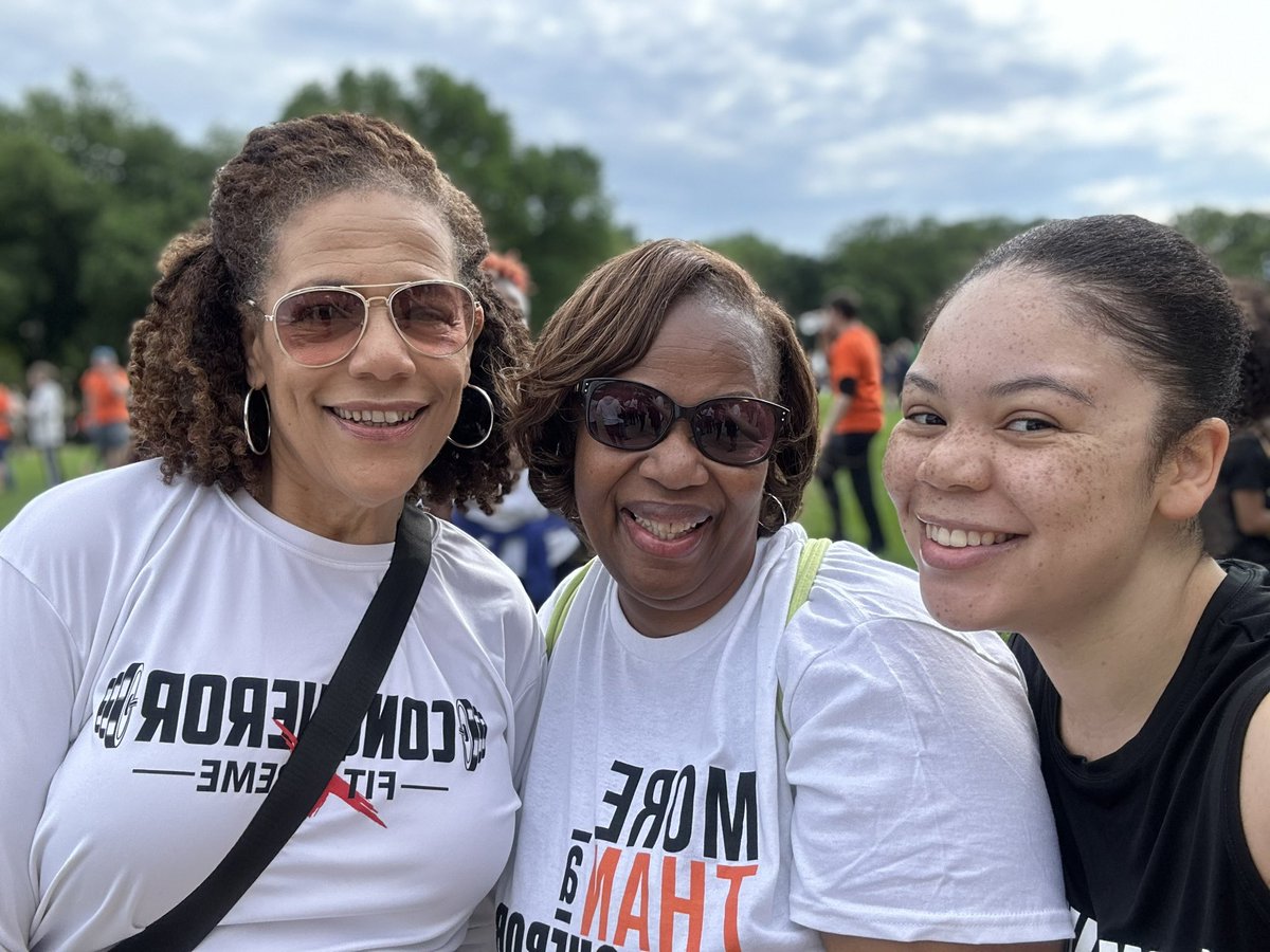 deb_aka's tweet photo. So glad to participate in the MS Walk this morning. The “More than a Conqueror” group was strong! https://t.co/KucrAl7TB5
