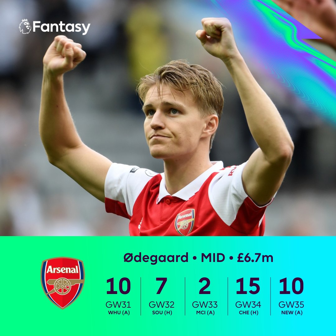 Is there a better value asset in #FPL than Odegaard? 💷

#NEWARS