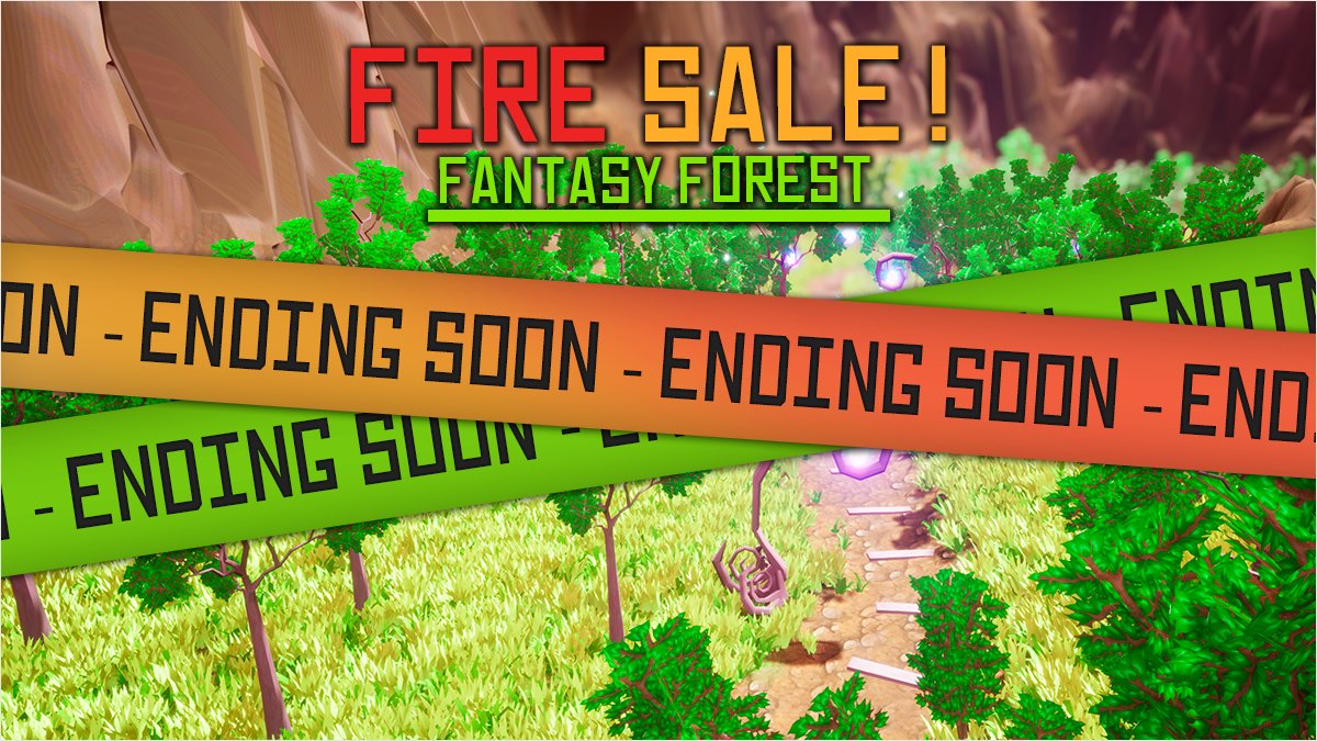 Denpixelgames's tweet image. It might be a fire sale, but the trees are not on fire🔥

Now is your time to grab the &apos;Fantasy Forest&apos; asset pack at a whopping 30% discount!!🌲🌳

🔗: bit.ly/Unreal_marketp…

#UnrealMarketplace #gameassets #gamedev #indiegame #gameassets #gamedeveloper #UE5