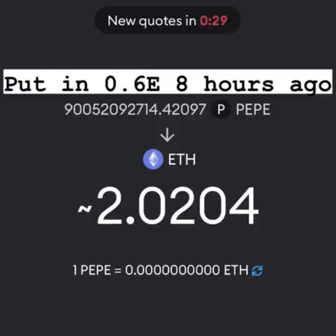 flexprofit's tweet photo. $PEPE 🐸 

How it started ➡️ How it’s going

To zero or Valhalla - nothing in between 💎 https://t.co/hSmRhjxhmi