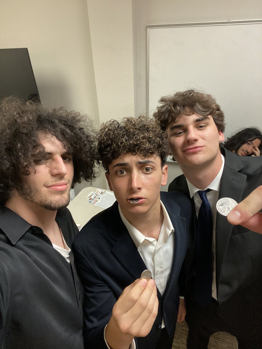 With these two as our gizbarem, our money for sure won’t deKLIENMEN, and with crazy fundraisers, our funds will only tRAISEster
Congrats two Jake and Ethan as our new co giz’s!!!