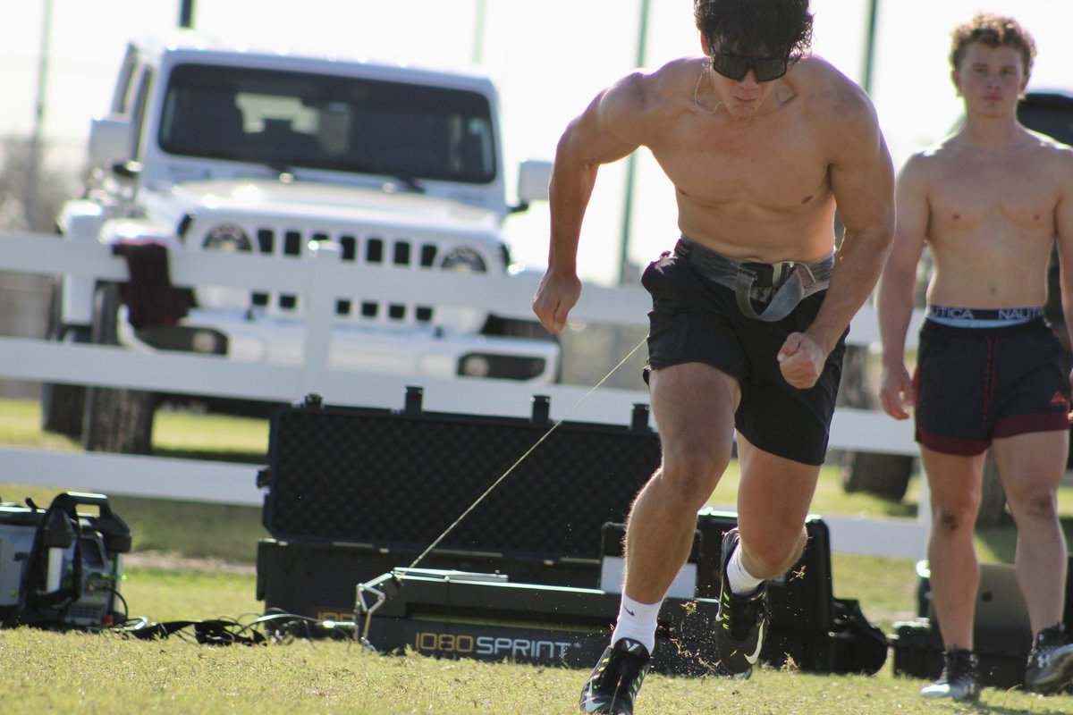 Speed season ⚡️⚡️ Personal bests kinda day. TE <a href="/FinJonesTE/">Fin Jones</a> 22.28mph QB <a href="/AMillerQB_D1/">Anthony Miller 2026 Dual Threat QB</a> 20.42mph               RB <a href="/primetime_cory/">Cory Sanders (C2)</a> 22.1mph                 LB <a href="/tulupov_ivan/">Ivan Tulupov</a> 20.4 mph. All speeds reached in a 35m sprint. Will keep building 👏👏