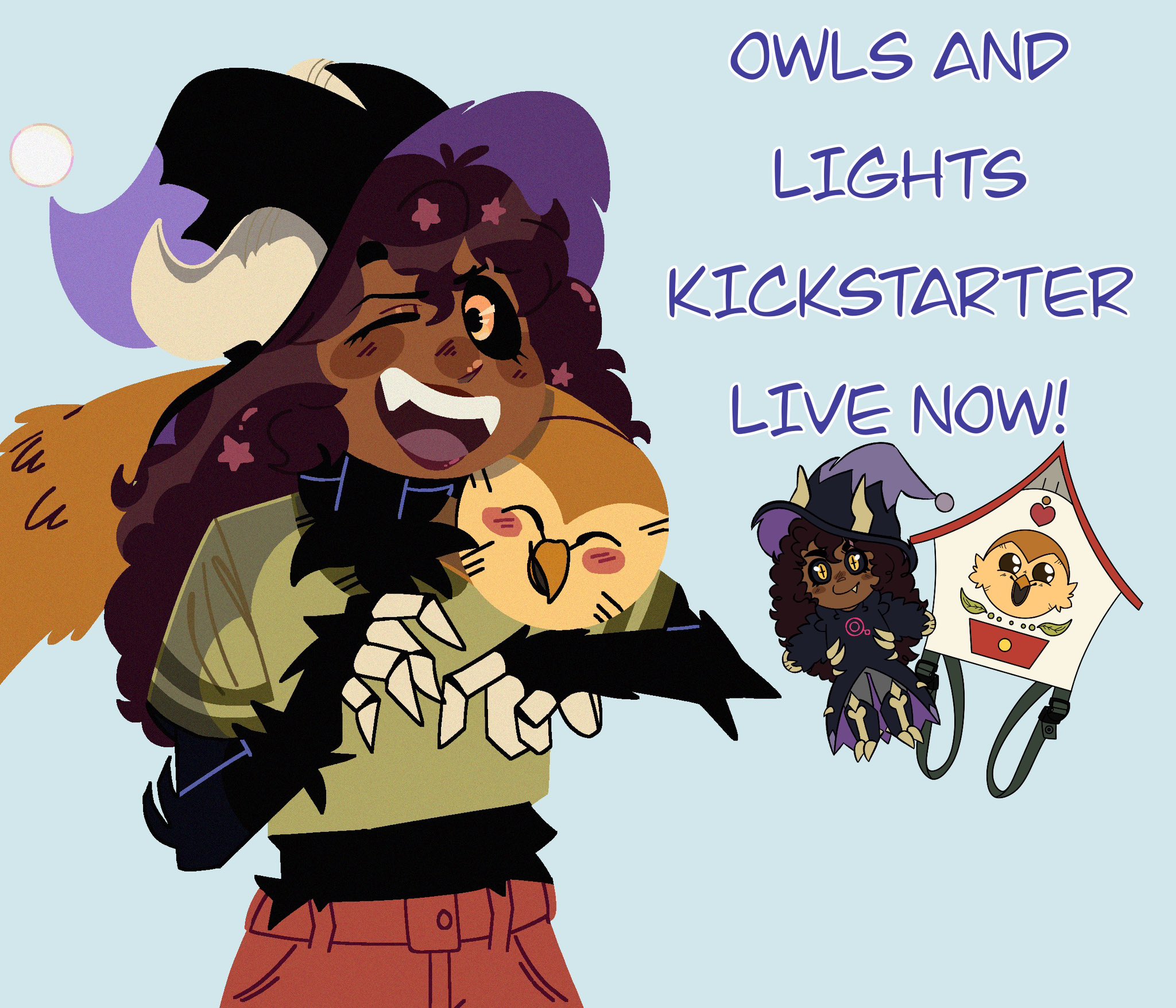 Luz !! on Twitter "Kickstarter live now for project Owls and Lights