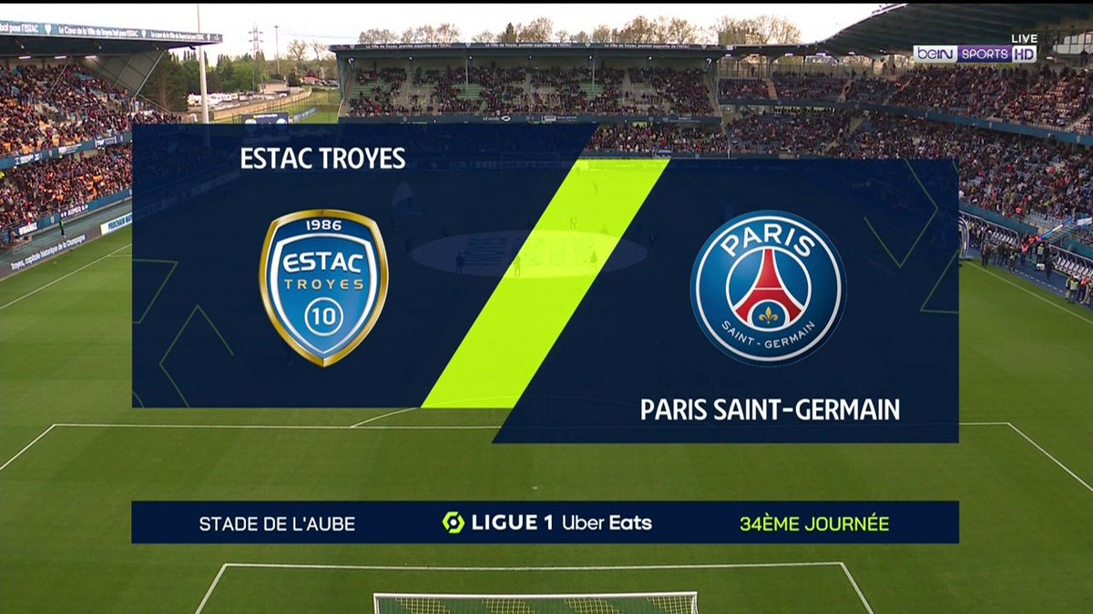 Full match: Troyes vs PSG