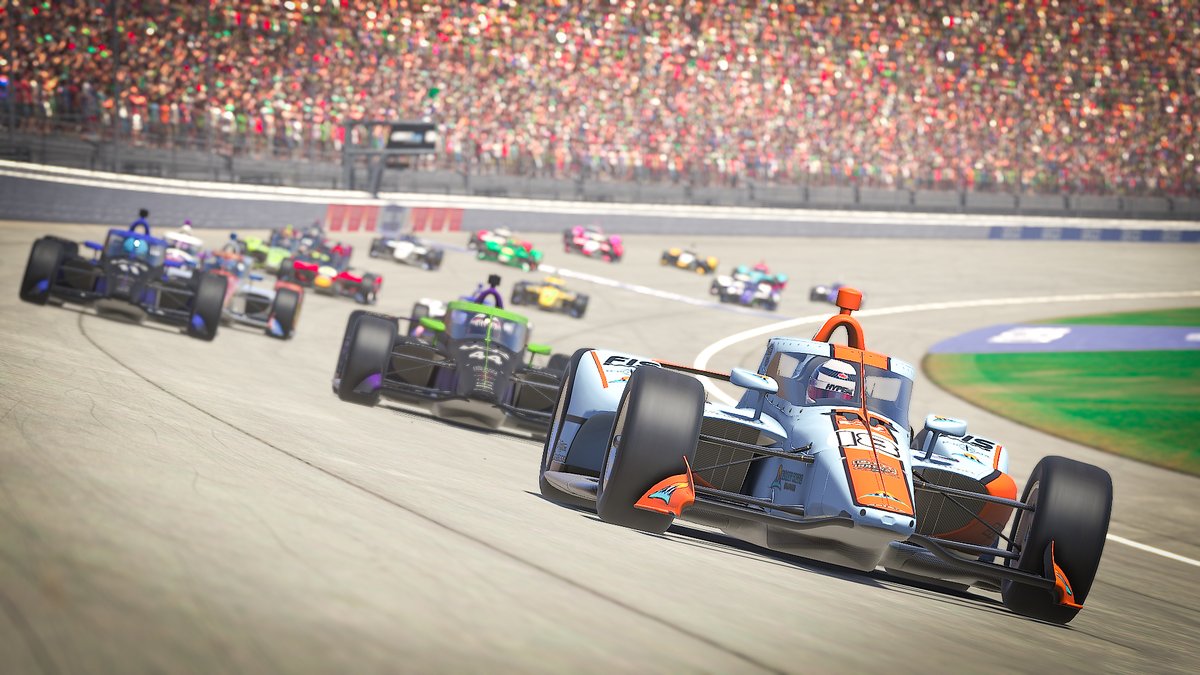 VelocityOR's tweet photo. RACE SUMMARY ➤ 1 / 12 🏁 Michigan 500 📓

🏎️ Attendance: 21
⏰ Duration: 1:36:07.677
🟡 Cautions: 3
💥 Lead Changes: 39 (8 drivers)

⏱️ Pole: Thomas Geissler, 220.954 MPH
⚡️ Biggest Mover: Charles Teed (P20 to P4)
💪 SOF: 2374

📸 by @Julien31Altena 

#VORIndyCar | #Michigan500 https://t.co/feqZiT6BD0