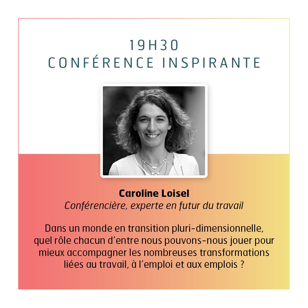 ✴️ Et si nous imaginions une autre manière de travailler ?✴️ 
C'est le programme proposé par la Maison de l'emploi à travers
☑️ 6 ateliers apprenants (14h)
☑️ 1 conférence inspirante avec <a href="/CarolineLoisel/">caroline loisel</a> (19h)
🗓 jeudi 11 mai ds le cadre de la semaine inaugurale de #Kaleidoscoop.
