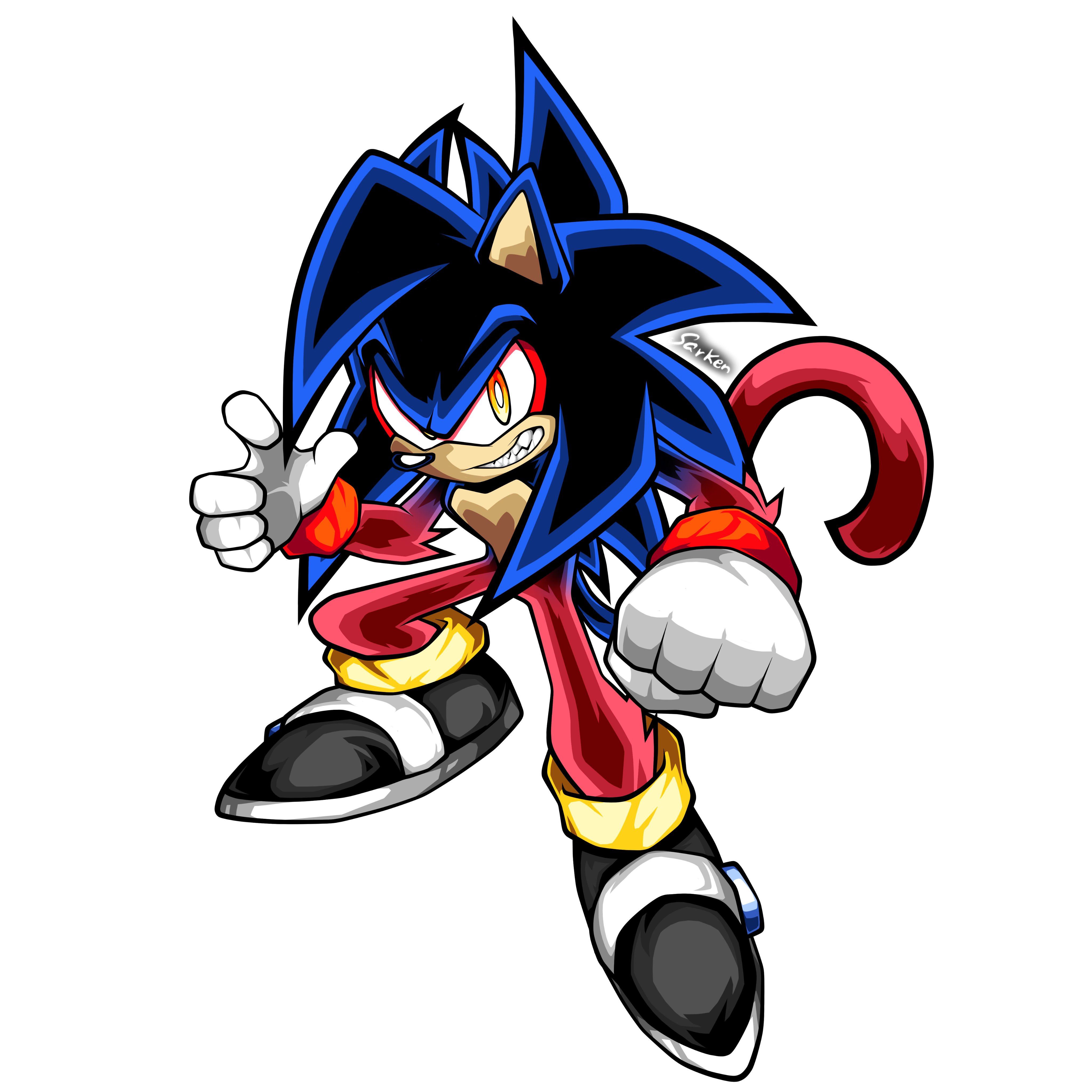 fronkus (COMMS OPEN) on X: Dark Super Sonic #SonicTheHedgehog #SonicX   / X