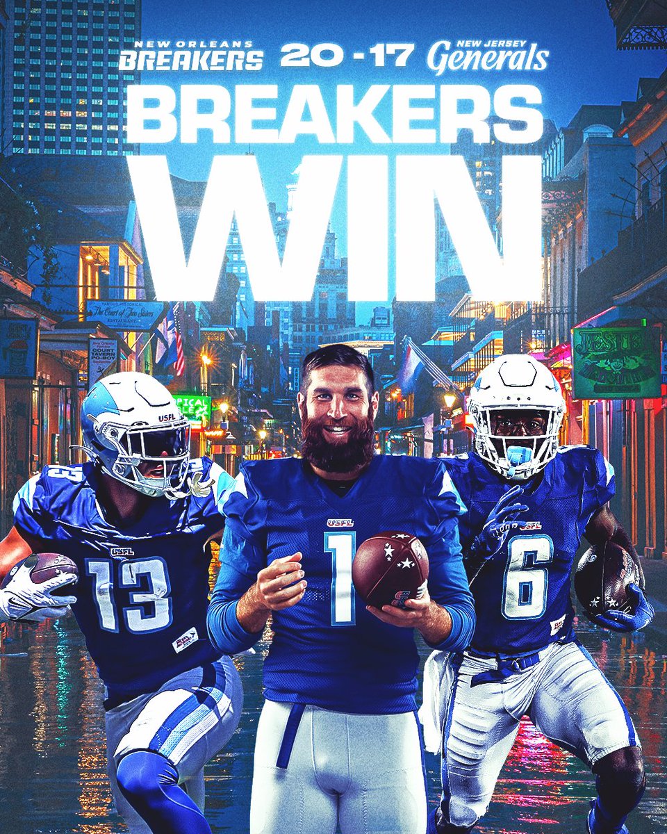 Another week another win! #GeauxBlueWave

4-0 ✅