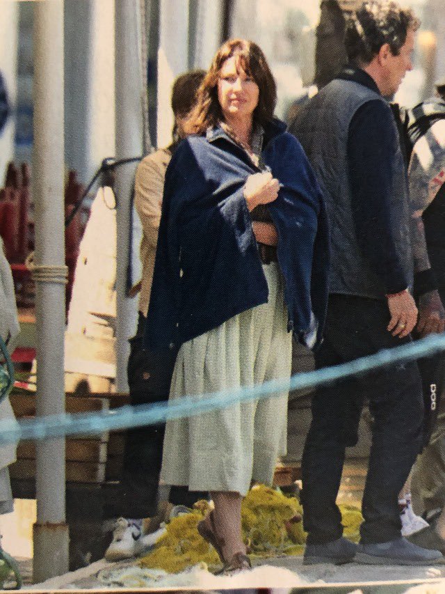 anna torv on the set of so long, marianne