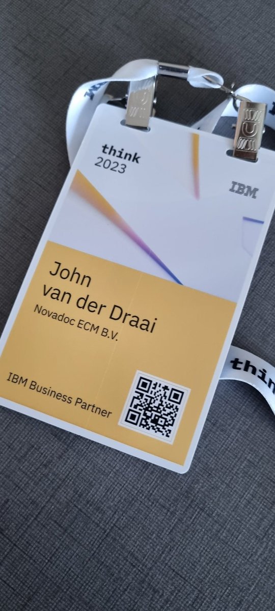 Ready for @IBM Think
Tonight for @IBMPartners 

#ibm #think2023 #ibmpartners  #novadoc