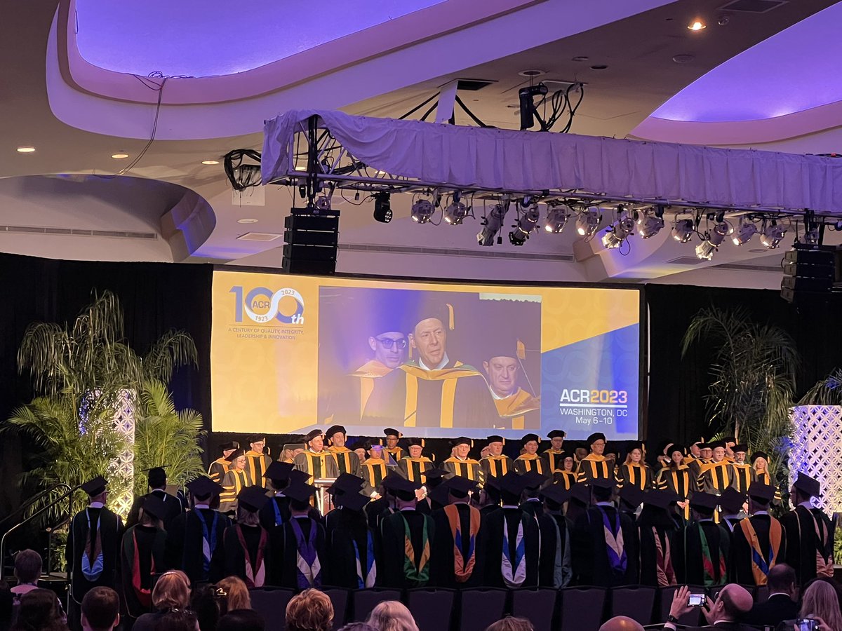 Congratulations to our 150 new #FACR. 🎊 Thank you for your service to the discipline of #radiology, and to the College. #ACR2023