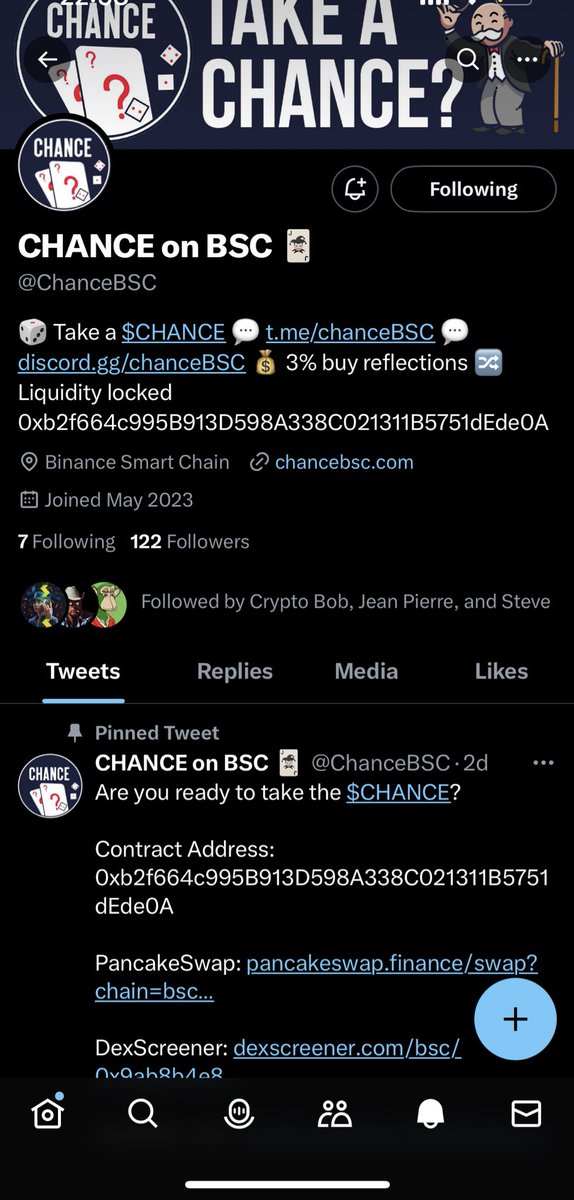 builtbyjm's tweet photo. @ChanceBSC $CHANCE have you ever had the $CHANCE to be this early ?? 💎👀 https://t.co/4TUwTfAy7o