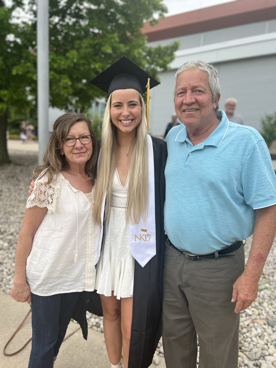 Today was a proud day for me. My baby girl graduated college (an entire year early)! Way to go Tatum! I am so proud of her! She is both amazing and beautiful inside and out! #ProudMama #NKUGrad23