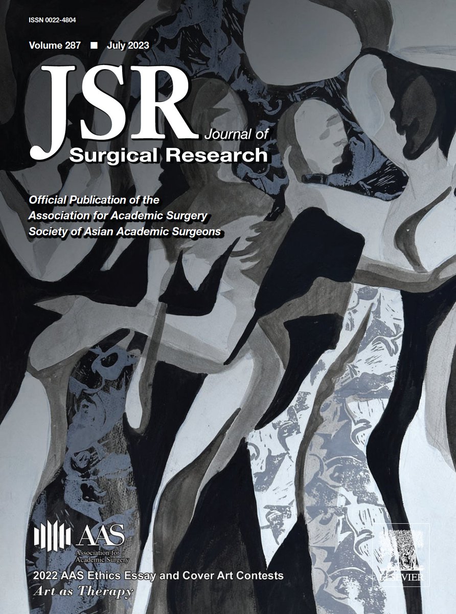 Check out our July issue featuring winning entries from 2022 @AcademicSurgery Ethics Committee Cover Art & Essay Contests: Cover art created by @ValedaYongMD from @TempleSurgery; Essay, “My Cell Phone,” written by @TejalSB from @BMCSurgery. tinyurl.com/2p8ua6hr @DrKristaHaines