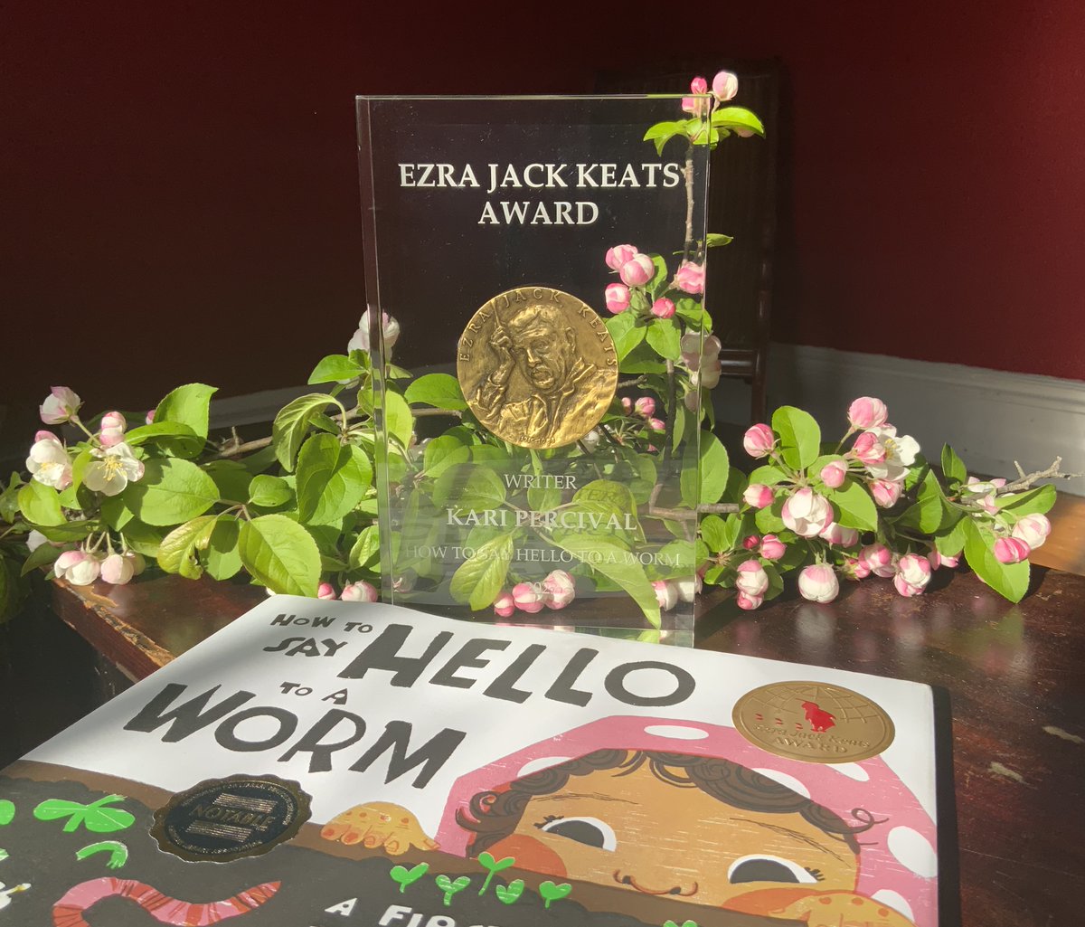 Boston area friends, you're invited! Join me at the Malden Public Library, 7 PM, Thursday May 11, to celebrate bringing the Ezra Jack Keats Award home! Slide show and reception. @MaldenMAlibrary @EJKeats @degrummond @WorkshopBooks #kidlit #nescbwi #scbwi #authortalk @teresakie