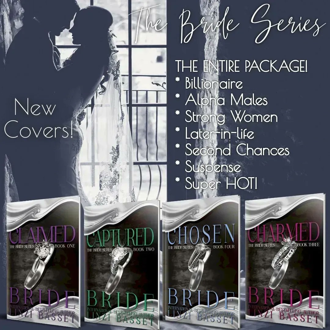 LinziBasset's tweet photo. THE BRIDE SERIES 
With everything you can ask for!
Claimed Bride: https://t.co/0z4nRHKTcf
Captured Bride: https://t.co/uHaUFAlMZG
Chosen Bride: https://t.co/YOUGHjuWtQ
Charmed Bride:  https://t.co/BbDZMH6fG6

#laterinliferomance #secondchancesromance #RomanceSG #bookboost #apple https://t.co/RfZAaB70CZ
