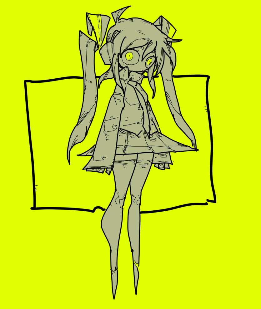 初音ミク 「」|ちぐ齒莖ダサわやかのイラスト
