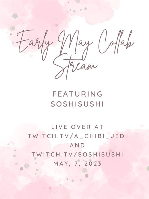 _SoshiSushi_'s tweet photo. Sorry for the delay, that was my bad lol but starting soon for the collab stream w/ @AChibiJedi1 :D We playing CLUE! Come hang out and see who can solve the mystery first!

https://t.co/yro1jGeDFR

#smallstreamer #twitchstreamer #clue https://t.co/FgVFHsVw8p