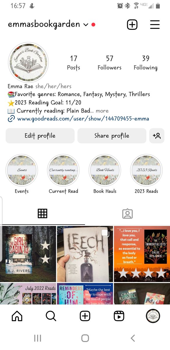 I rebranded my Bookstagram! I've neglected this account for a long time, but now it gives me a much needed creative outlet. This post is purely to showcase the logo I made, I'm very proud of it. 😅